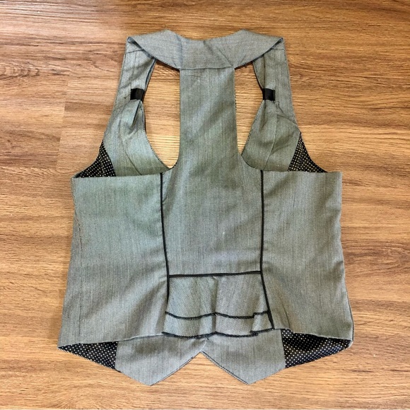 PINSTRIPE WAISTCOAT VEST - Picture 3 of 4
